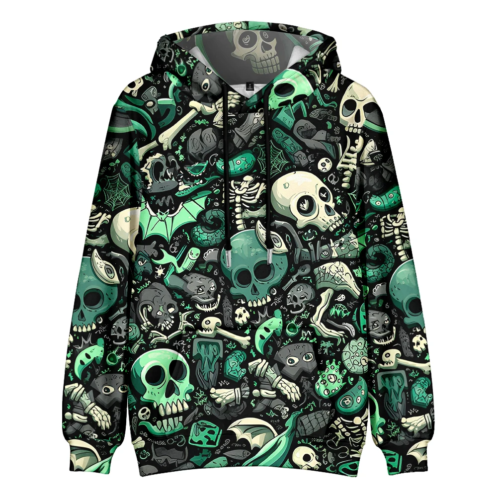 Women's Halloween 3D Skull Graphic Hoodie Drawstring Hooded Sweatshirt Long Sleeve Pullover Top for Casual Wear and Holiday
Women's Halloween 3D Skull Graphic Hoodie Drawstring Hooded Sweatshirt Long Sleeve Pullover Top for Casual Wear and Holiday