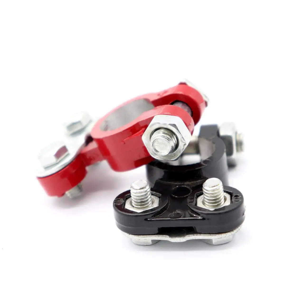2PCS Terminal Connectors Strong Conductivity Wear Resistance Car Cable Disconnect Truck Clamps
2PCS Terminal Connectors Strong Conductivity Wear Resistance Car Cable Disconnect Truck Clamps