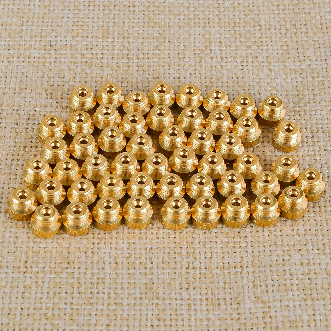 52Pcs Standard Main Jet Kit 1/4-32 Thread 64-89 Size Gold Brass Fit For Holley Style Carburetor
52Pcs Standard Main Jet Kit 1/4-32 Thread 64-89 Size Gold Brass Fit For Holley Style Carburetor