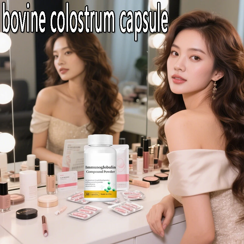 1 bottle of bovine colostrum capsule immunoglobulin regulates gut microbiota promotes nutrient absorption improves immunity
1 bottle of bovine colostrum capsule immunoglobulin regulates gut microbiota promotes nutrient absorption improves immunity