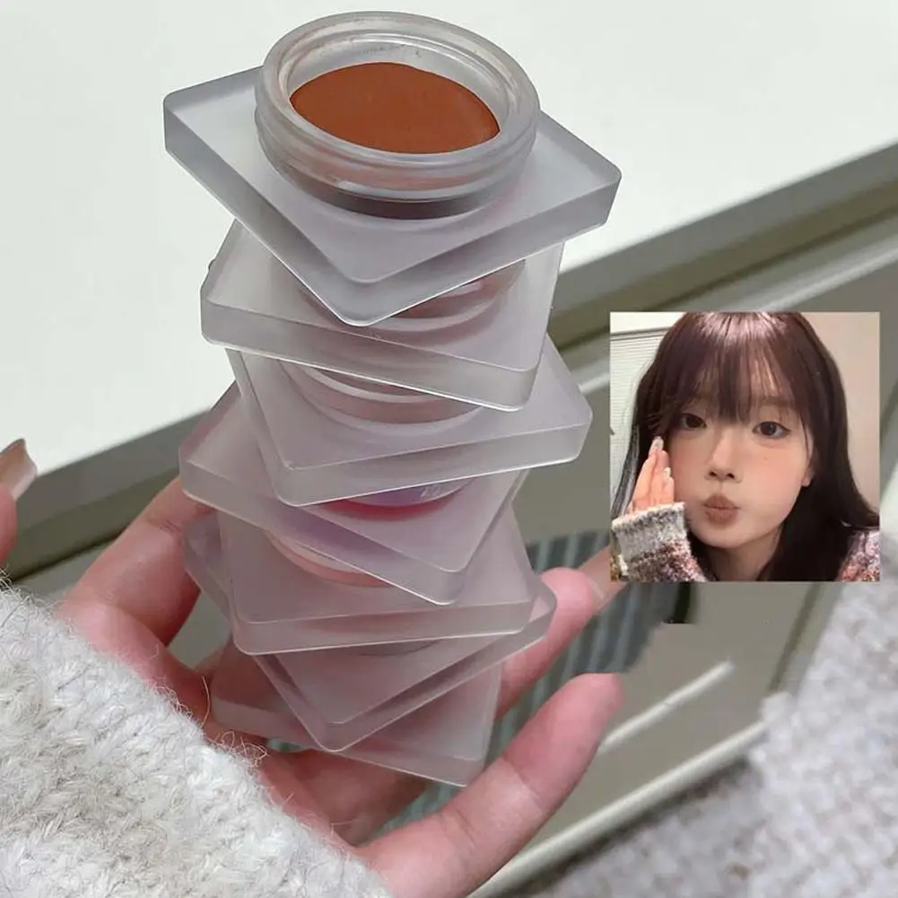 Monochrome Powder Blusher Cream Brightening Whitening Matte and Natural Dual-use Lip Cheek Rouge Palette Blush Purple Tint H3L0
Monochrome Powder Blusher Cream Brightening Whitening Matte and Natural Dual-use Lip Cheek Rouge Palette Blush Purple Tint H3L0