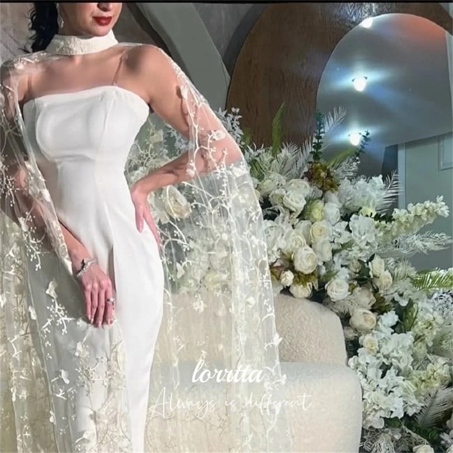 Lorrtta Customized Evening Dress Luxurious Women's Evening Dresses for Special Occasions Mermaid Grace Wedding Party Dresses
Lorrtta Customized Evening Dress Luxurious Women's Evening Dresses for Special Occasions Mermaid Grace Wedding Party Dresses
