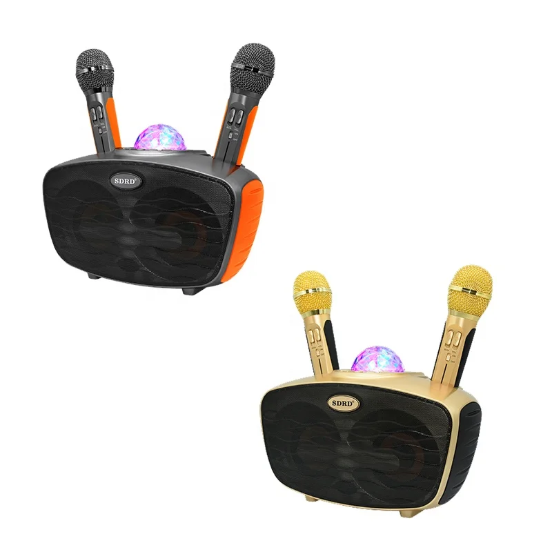Light New Design Loud sound Speaker Bt Wireless Double Microphones Karaoke Family Ktv Speaker Machine Set
Light New Design Loud sound Speaker Bt Wireless Double Microphones Karaoke Family Ktv Speaker Machine Set