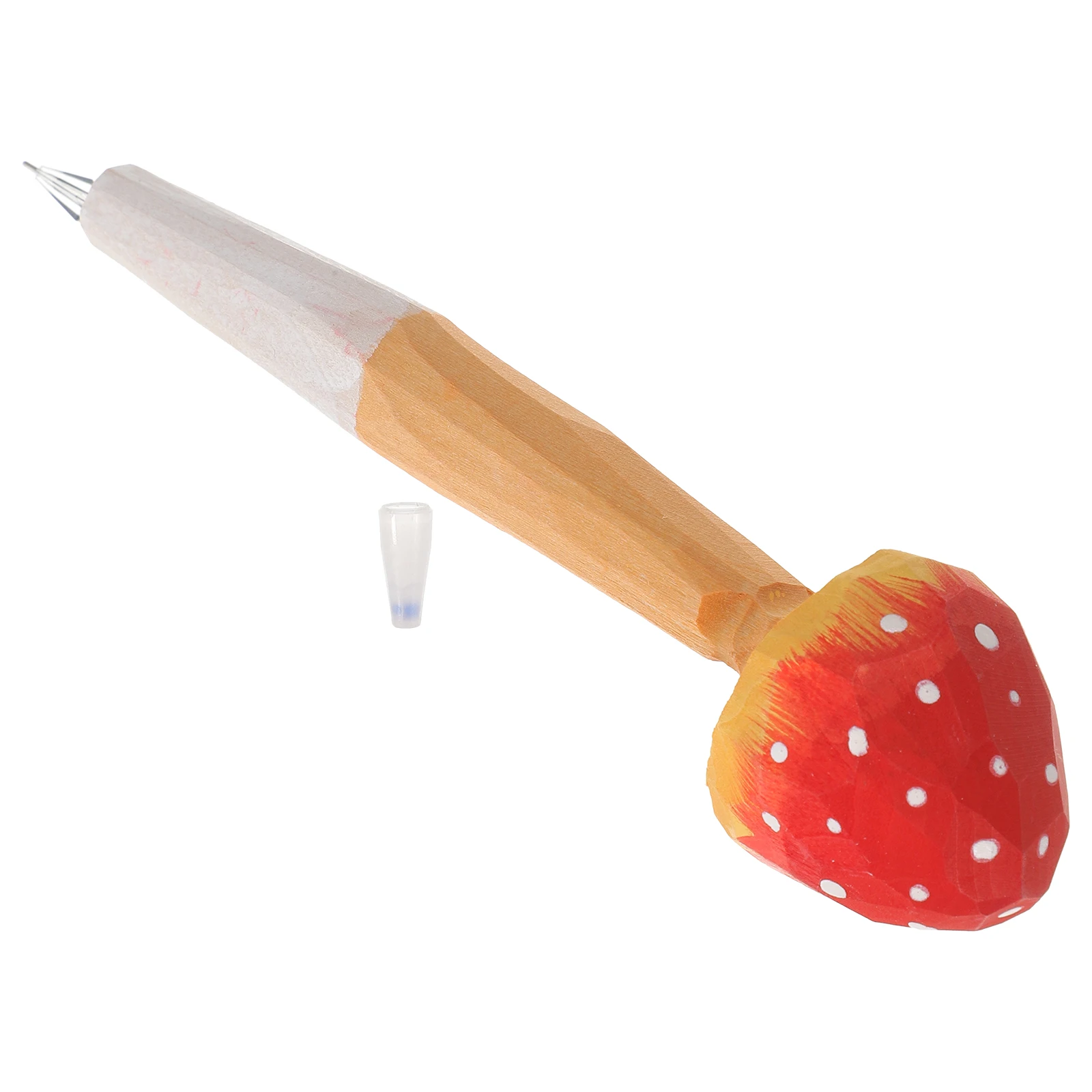 Wooden Engraving Pen Students Stationery Cute School Supplies for Writing Highlighter Funny Ballpoint Pens Mushroom
Wooden Engraving Pen Students Stationery Cute School Supplies for Writing Highlighter Funny Ballpoint Pens Mushroom