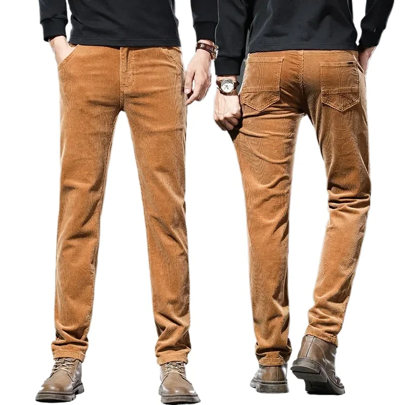 Мужские повседневные брюки из вельвета 4 цветов, хлопковые, эластичные, прямого кроя, классические, брендовые, для бизнеса, офиса, на каждый день, модные, мягкие, удобные
Мужские повседневные брюки из вельвета 4 цветов, хлопковые, эластичные, прямого кроя, классические, брендовые, для бизнеса, офиса, на каждый день, модные, мягкие, удобные