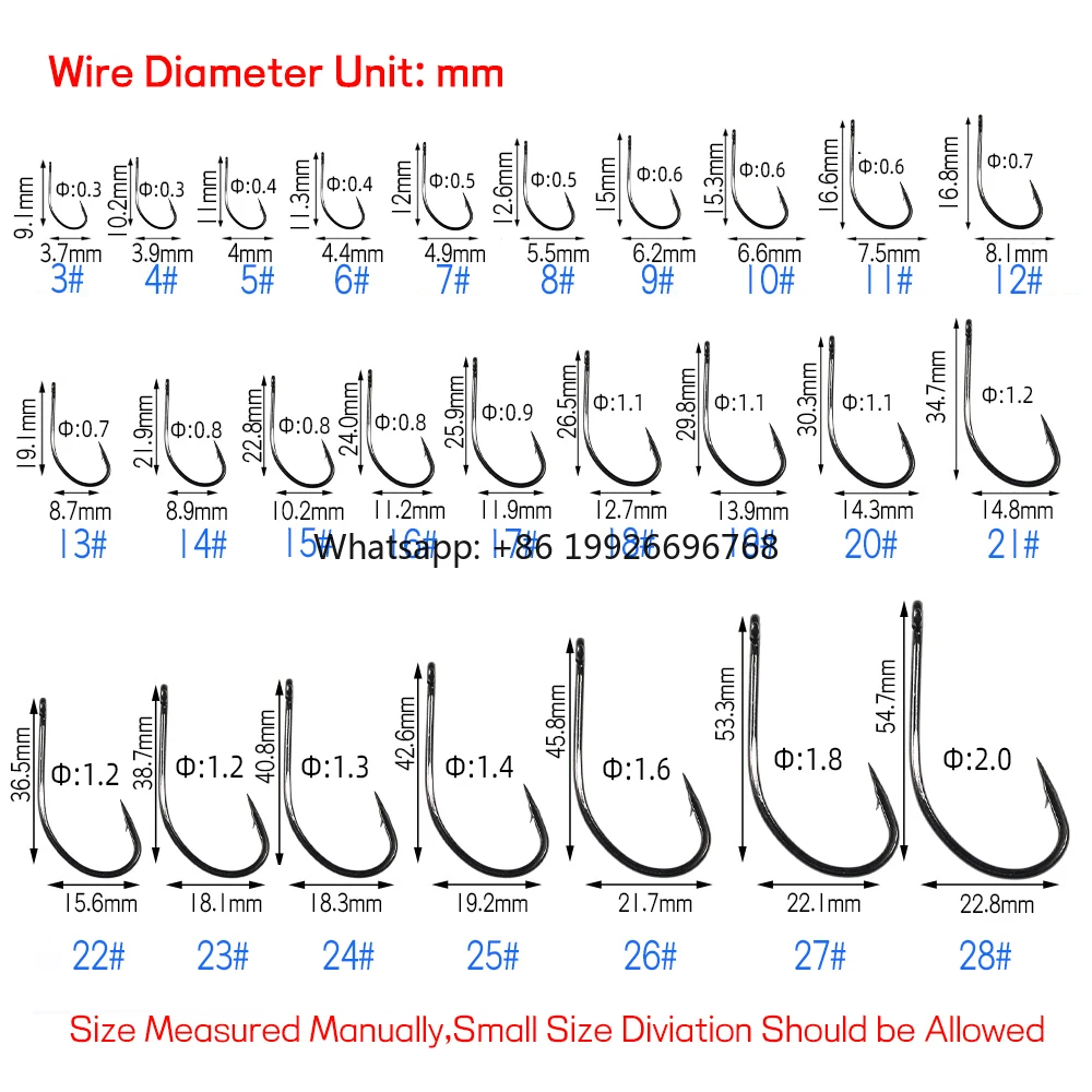 Bulk High Carbon Steel Off-set Fishing Hook Nmyph Fly Sabiki Rig/Carp Fishing/Saltwater Jig Lure Hooks Black Nickle factory 
Bulk High Carbon Steel Off-set Fishing Hook Nmyph Fly Sabiki Rig/Carp Fishing/Saltwater Jig Lure Hooks Black Nickle factory