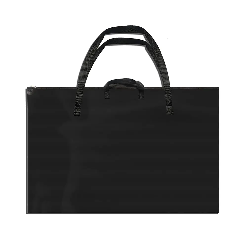 Черный портфель для художественных работ 24 x 36 дюймов с плечевым ремнем
Черный портфель для художественных работ 24 x 36 дюймов с плечевым ремнем