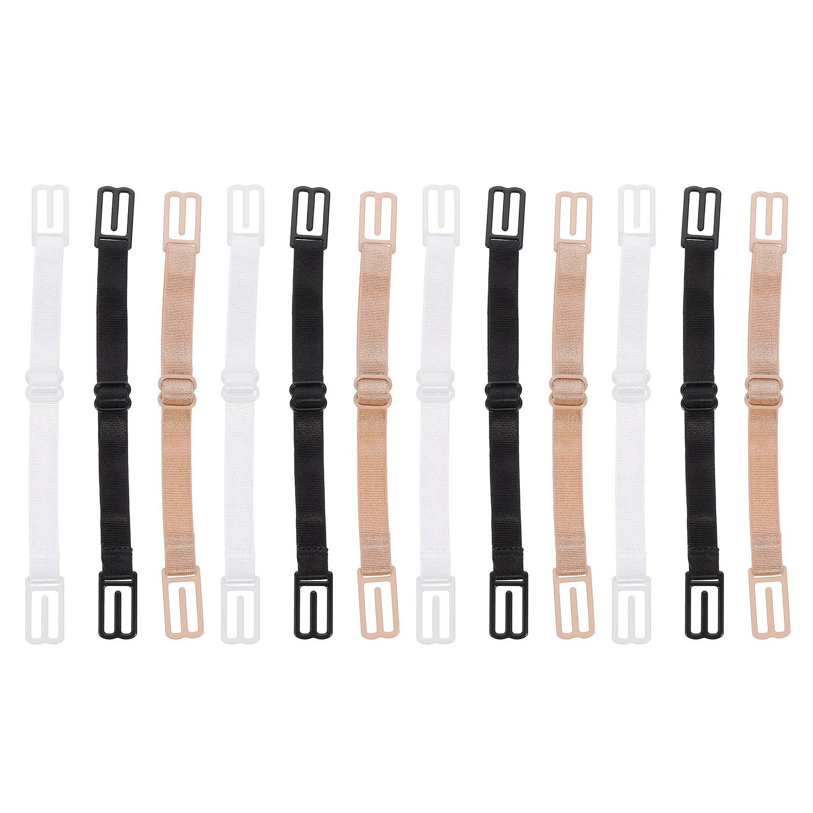 12 Pcs Bra Extenders Women Elastic Shoulder Strap Extensions Adjustable Nylon Underwear Buckle Bras ers Comfortable Fit
12 Pcs Bra Extenders Women Elastic Shoulder Strap Extensions Adjustable Nylon Underwear Buckle Bras ers Comfortable Fit