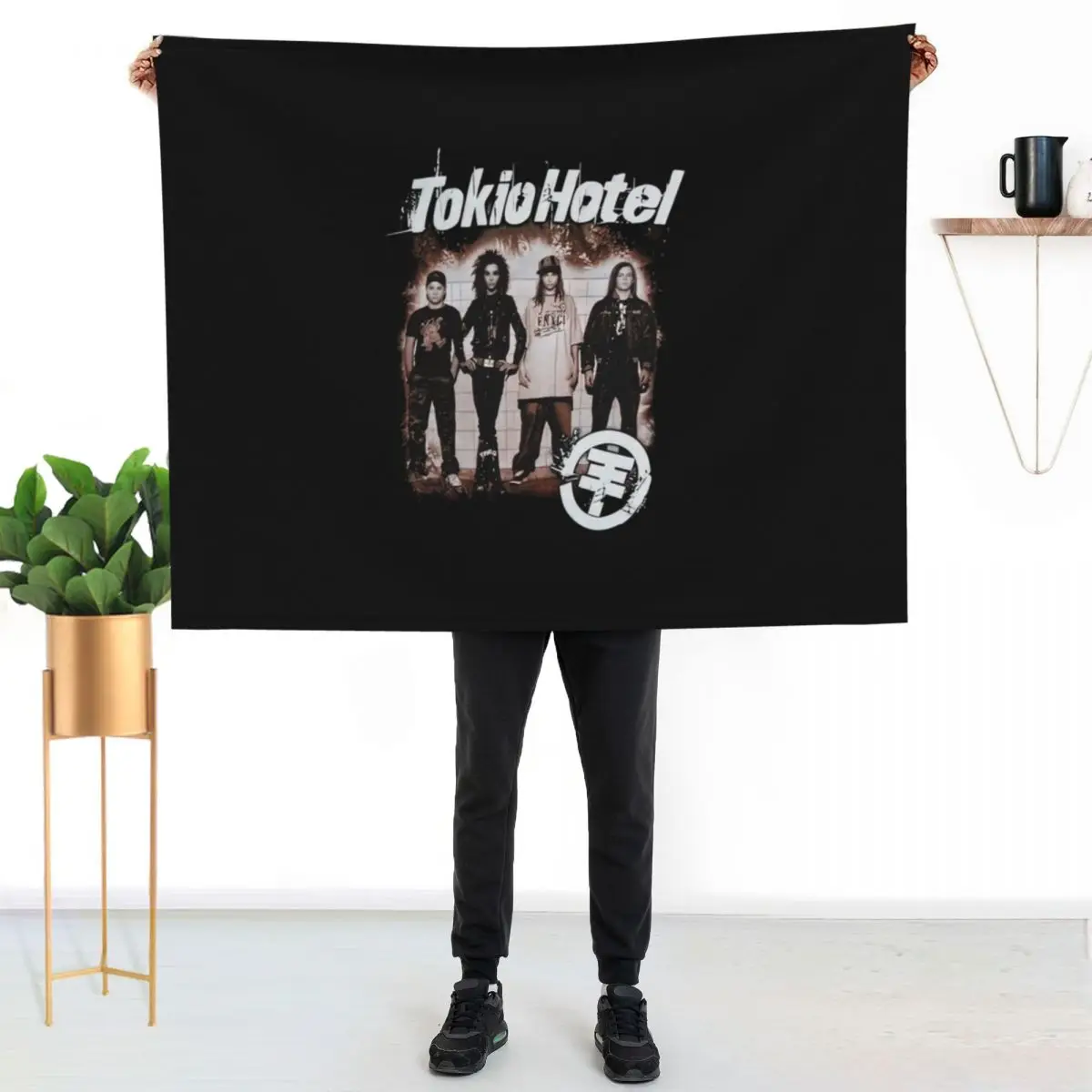 Vintage Tokio Hotel Throw Blanket Long Lasting Soft Plush Blanket for Daily Use
Vintage Tokio Hotel Throw Blanket Long Lasting Soft Plush Blanket for Daily Use