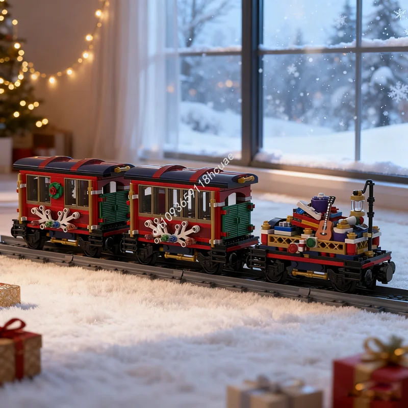 563 шт. MOC, дополнительные каночки, сезонная рождественская модель, строительные подарочные блоки, сборка, сделай сам, креативная игрушка, идея, кирпич
563 шт. MOC, дополнительные каночки, сезонная рождественская модель, строительные подарочные блоки, сборка, сделай сам, креативная игрушка, идея, кирпич