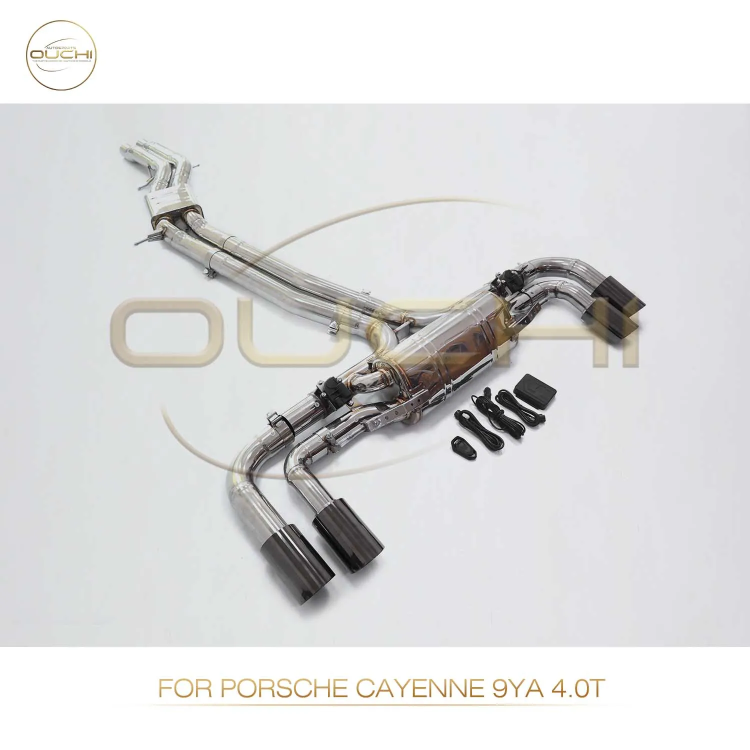 OUCHI Stainless Steel Catback Exhaust System for Porsche Cayenne 9YA 4.0T High Performance Automotive Accessory
OUCHI Stainless Steel Catback Exhaust System for Porsche Cayenne 9YA 4.0T High Performance Automotive Accessory