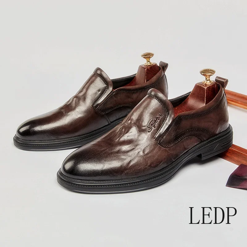 High End Men's Formal Leather Shoes Men's Genuine Leather Soft Soled Business Oxford Shoes Suitable for Men's Formal Gentlemen
High End Men's Formal Leather Shoes Men's Genuine Leather Soft Soled Business Oxford Shoes Suitable for Men's Formal Gentlemen