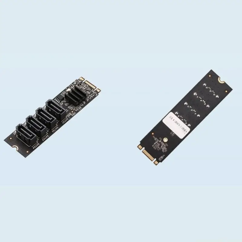 Карта расширения M.2–4 порта SATA3.0. Плата контроллера расширения PCIE — SATA3.0. Плата расширения для настольных аксессуаров.
Карта расширения M.2–4 порта SATA3.0. Плата контроллера расширения PCIE — SATA3.0. Плата расширения для настольных аксессуаров.