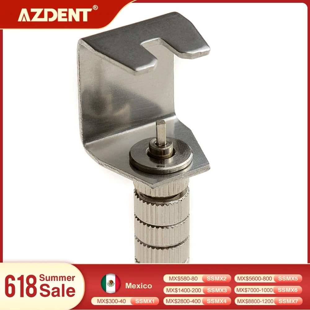AZDENT Dental High Speed Handpiece Standard Wrench Key for Burs Changing Needle Remover Clinic Dentist Tools 1 pcs
AZDENT Dental High Speed Handpiece Standard Wrench Key for Burs Changing Needle Remover Clinic Dentist Tools 1 pcs