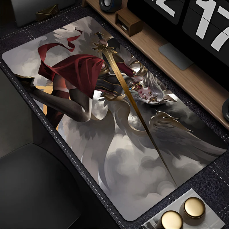 Mousepad Anime Mouse Pad Gaming Accessories Office Keyboard Pad Large Desk Mat PC L-league Of Legends Kayle Rubber Extended Pad
Mousepad Anime Mouse Pad Gaming Accessories Office Keyboard Pad Large Desk Mat PC L-league Of Legends Kayle Rubber Extended Pad