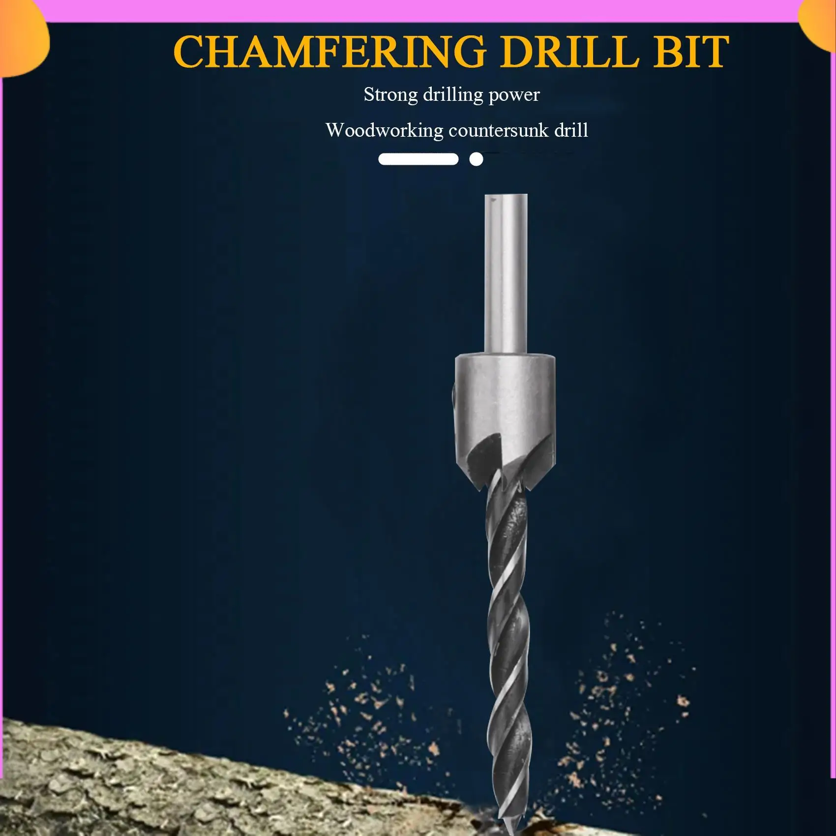 A23P 8 Pieces HSS Taper Claw Type Wood Plug Cutter Drill Bits 5/8 Inch 1/2 Inch 3/8 Inch 1/4 Inch + 7 Pieces Countersink Drill B
A23P 8 Pieces HSS Taper Claw Type Wood Plug Cutter Drill Bits 5/8 Inch 1/2 Inch 3/8 Inch 1/4 Inch + 7 Pieces Countersink Drill B