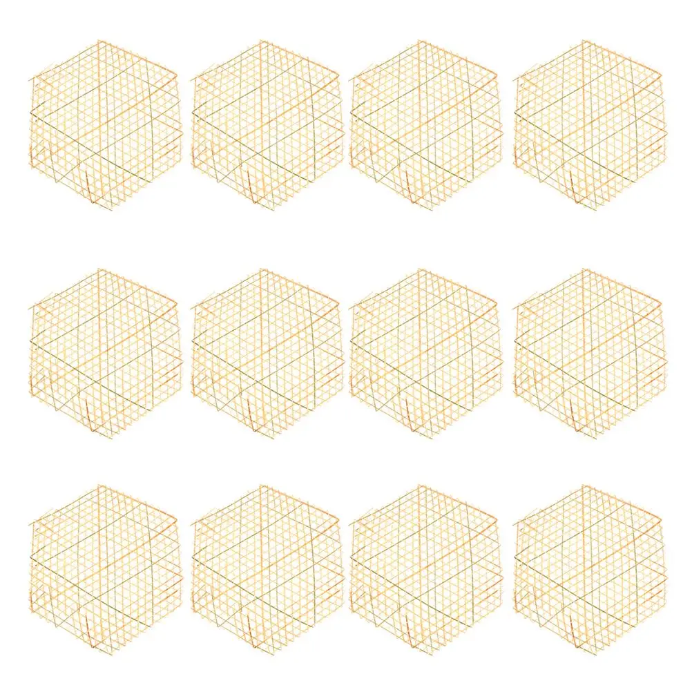 12 Pcs Woven Mats High Quality Kitchen Plate Mats Plate Mesh Pad Decorative Dish Mat H made Fried Food Steamer
12 Pcs Woven Mats High Quality Kitchen Plate Mats Plate Mesh Pad Decorative Dish Mat H made Fried Food Steamer
