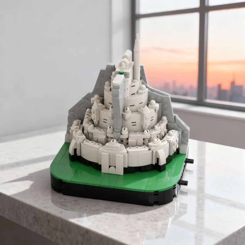 507pcs MOC Micro Scale Minas Tirith Hobbit Lord Rings The Model Building Blocks Toy Architecture Idea Christmas Gift Education
507pcs MOC Micro Scale Minas Tirith Hobbit Lord Rings The Model Building Blocks Toy Architecture Idea Christmas Gift Education