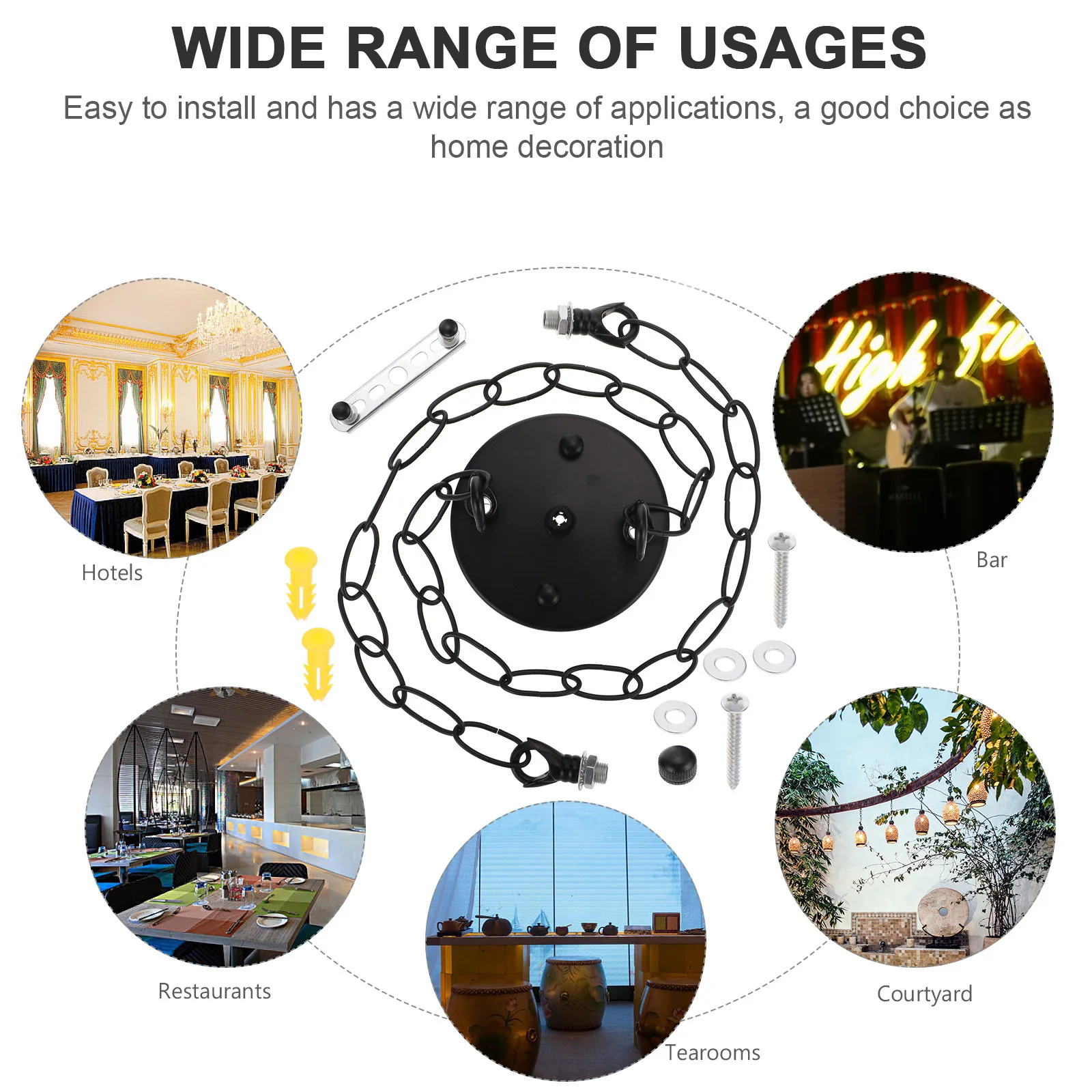 1Set Vintage Iron Ceiling Plate Chain Heavy Duty Chandelier Canopy Kit Rustic Pendant Light Fixture Mounting Cover for Bedroom
1Set Vintage Iron Ceiling Plate Chain Heavy Duty Chandelier Canopy Kit Rustic Pendant Light Fixture Mounting Cover for Bedroom