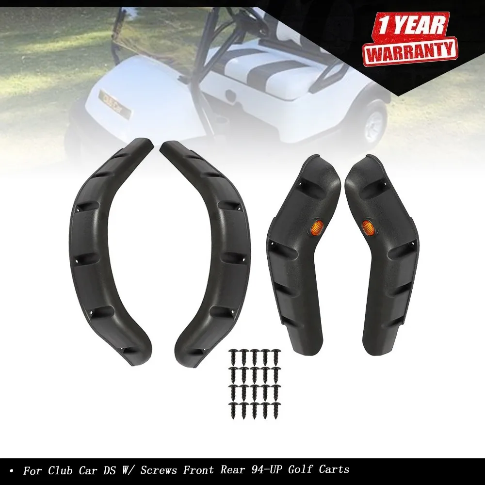 4pcs Fender Flares For Club Car DS W/ Screws Front Rear 1993-Up Golf Carts
4pcs Fender Flares For Club Car DS W/ Screws Front Rear 1993-Up Golf Carts