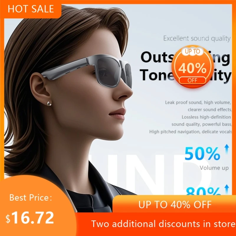 Cross Border Smart Glasses Bluetooth Glasses Anti Blue Light Three In One Outdoor Cycling Multifunctional Bluetooth Sunglasses
Cross Border Smart Glasses Bluetooth Glasses Anti Blue Light Three In One Outdoor Cycling Multifunctional Bluetooth Sunglasses