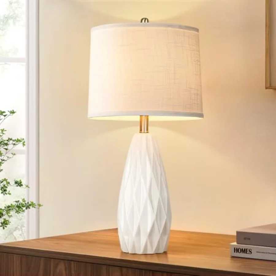 25'' Table Lamp Table Lamps Modern Ceramic Lamps for Night Stand - Dimmable Bedside Lamps for Nightstand, Bedroom Lamp for Livi
25'' Table Lamp Table Lamps Modern Ceramic Lamps for Night Stand - Dimmable Bedside Lamps for Nightstand, Bedroom Lamp for Livi