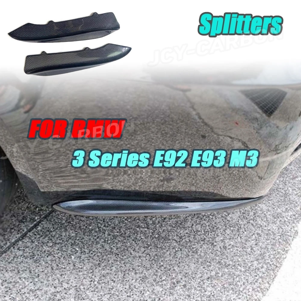 JCYECF Carbon Fiberl For BMW 3 Series E92 E93 M3 2009-2012 Rear Bumper Splitters Side Fins FRP Bumper Accesoories Trims
JCYECF Carbon Fiberl For BMW 3 Series E92 E93 M3 2009-2012 Rear Bumper Splitters Side Fins FRP Bumper Accesoories Trims