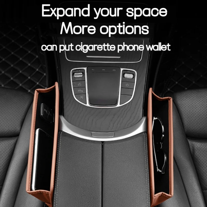 PU Leather Car Console Side Seat Gap Filler Front Seat Organizer for Phone Keys Small Items Automotive Interior Car Accessories
PU Leather Car Console Side Seat Gap Filler Front Seat Organizer for Phone Keys Small Items Automotive Interior Car Accessories