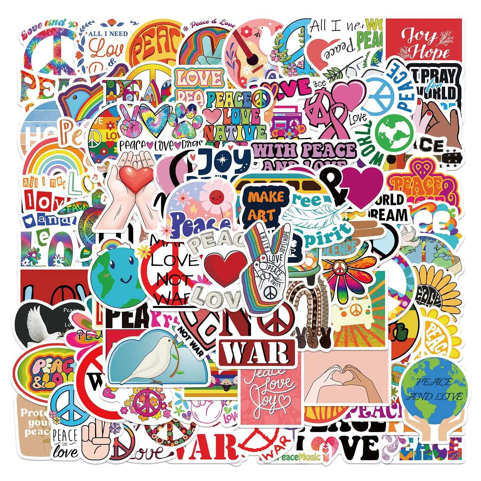 10/30/50/100pcs Wish World Peace Graffiti Stickers Creative Scrapbook Aesthetic Art Diy Waterproof Phone Laptop Decal Sticker
10/30/50/100pcs Wish World Peace Graffiti Stickers Creative Scrapbook Aesthetic Art Diy Waterproof Phone Laptop Decal Sticker