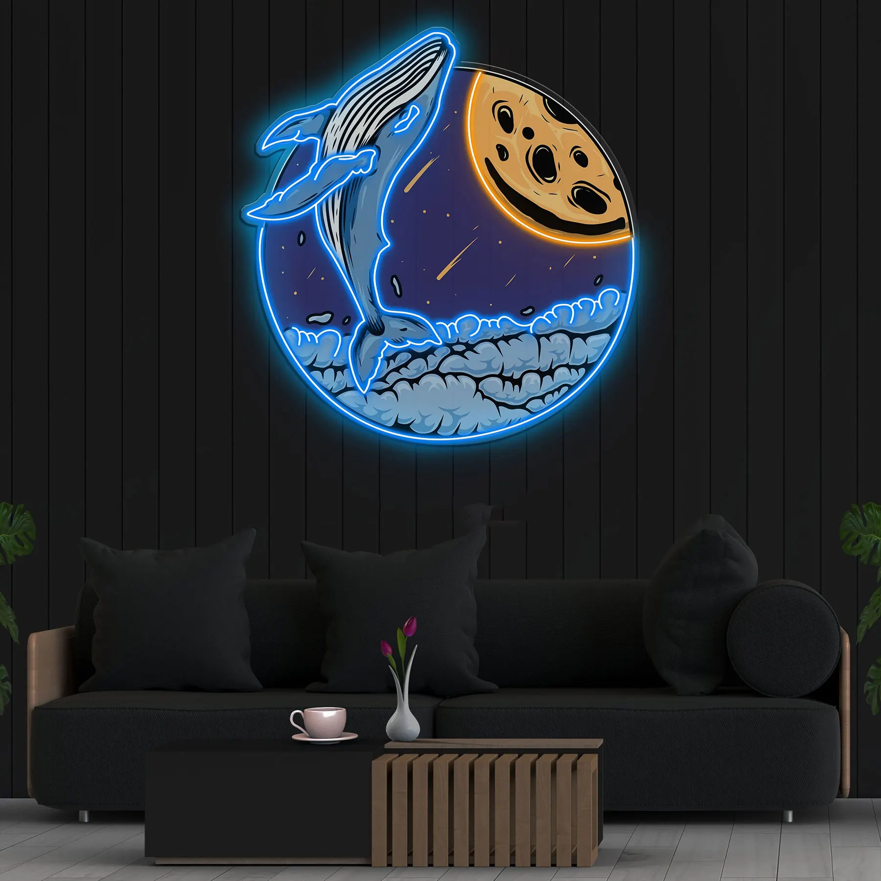 Big Blue Whale Sky Neon Sign Cute Whale Neon Pop Art Wall Decor Kids Room Nursery Decor Dimmable USB Sign Game Room Decor
Big Blue Whale Sky Neon Sign Cute Whale Neon Pop Art Wall Decor Kids Room Nursery Decor Dimmable USB Sign Game Room Decor