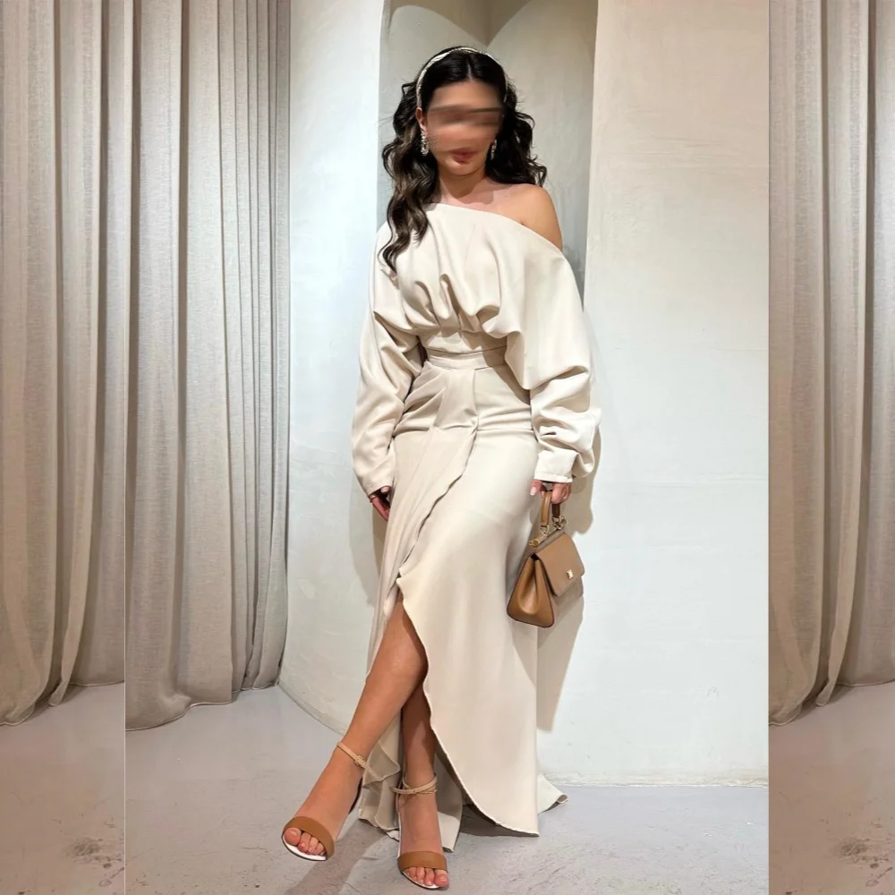 Jiayigong Jersey Ruched Cocktail Party A-line One-shoulder Bespoke Occasion Gown Midi Dresses
Jiayigong Jersey Ruched Cocktail Party A-line One-shoulder Bespoke Occasion Gown Midi Dresses
