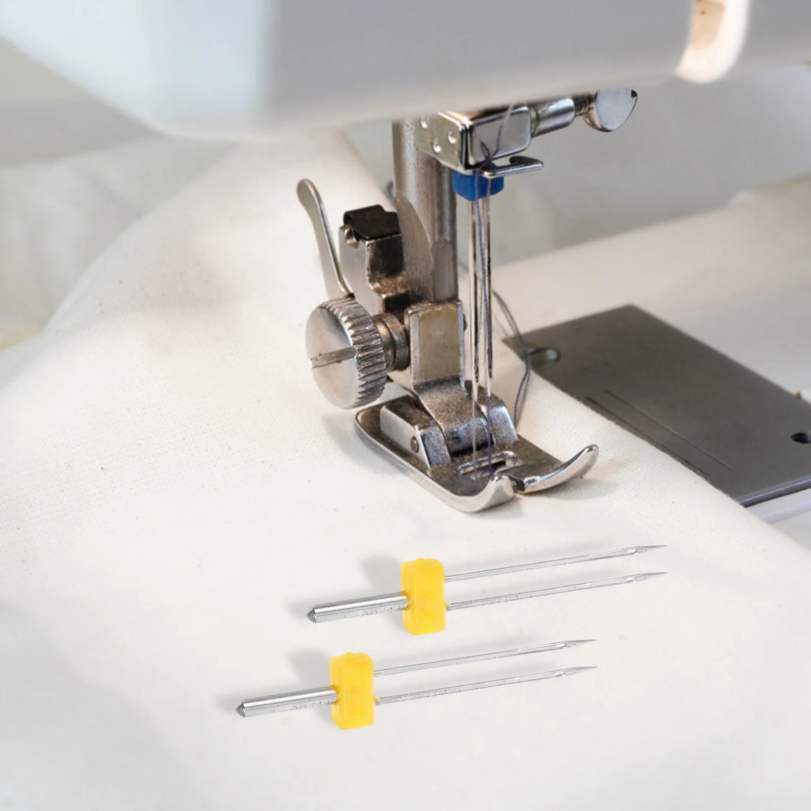 10Pcs Wear-Resistant Iron Sewing Needles Easy to Use Store Compact Case for Various Sewing Projects Twin Needle
10Pcs Wear-Resistant Iron Sewing Needles Easy to Use Store Compact Case for Various Sewing Projects Twin Needle