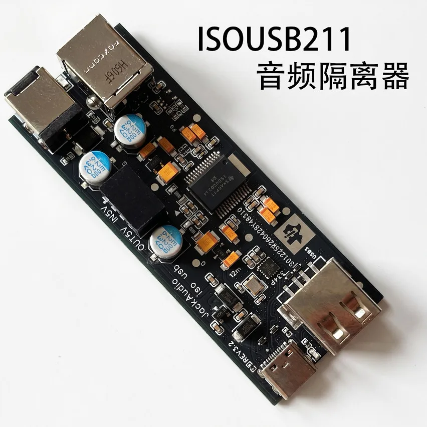 JackAudio ISOUSB211 High-Speed Audio Isolator USB2.0 Computer USB Purifier Repeater Murata Power Module
JackAudio ISOUSB211 High-Speed Audio Isolator USB2.0 Computer USB Purifier Repeater Murata Power Module