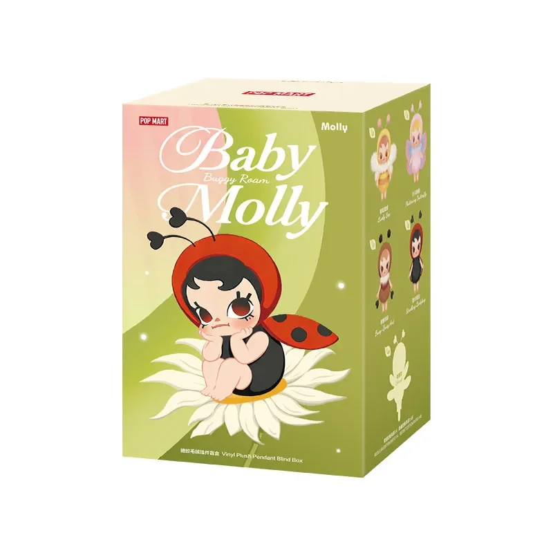 POP MART Baby Molly Buggy Roam Series Vinyl Plush Pendant Blind Box Toys Kawaii Anime Action Figure Surprise Mystery Box Dolls
POP MART Baby Molly Buggy Roam Series Vinyl Plush Pendant Blind Box Toys Kawaii Anime Action Figure Surprise Mystery Box Dolls