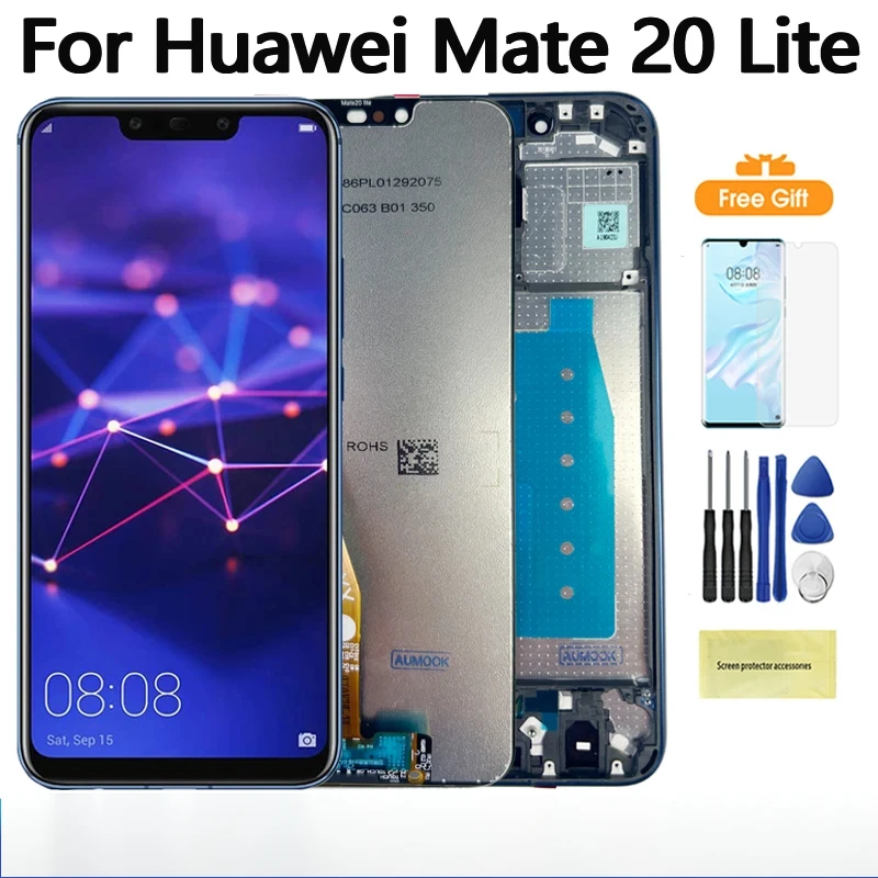 Дисплей для Huawei Mate 20 Lite, ЖК-дисплей, сенсорный экран, замена ЖК-панели AL00 LX1 LX2 LX3
Дисплей для Huawei Mate 20 Lite, ЖК-дисплей, сенсорный экран, замена ЖК-панели AL00 LX1 LX2 LX3