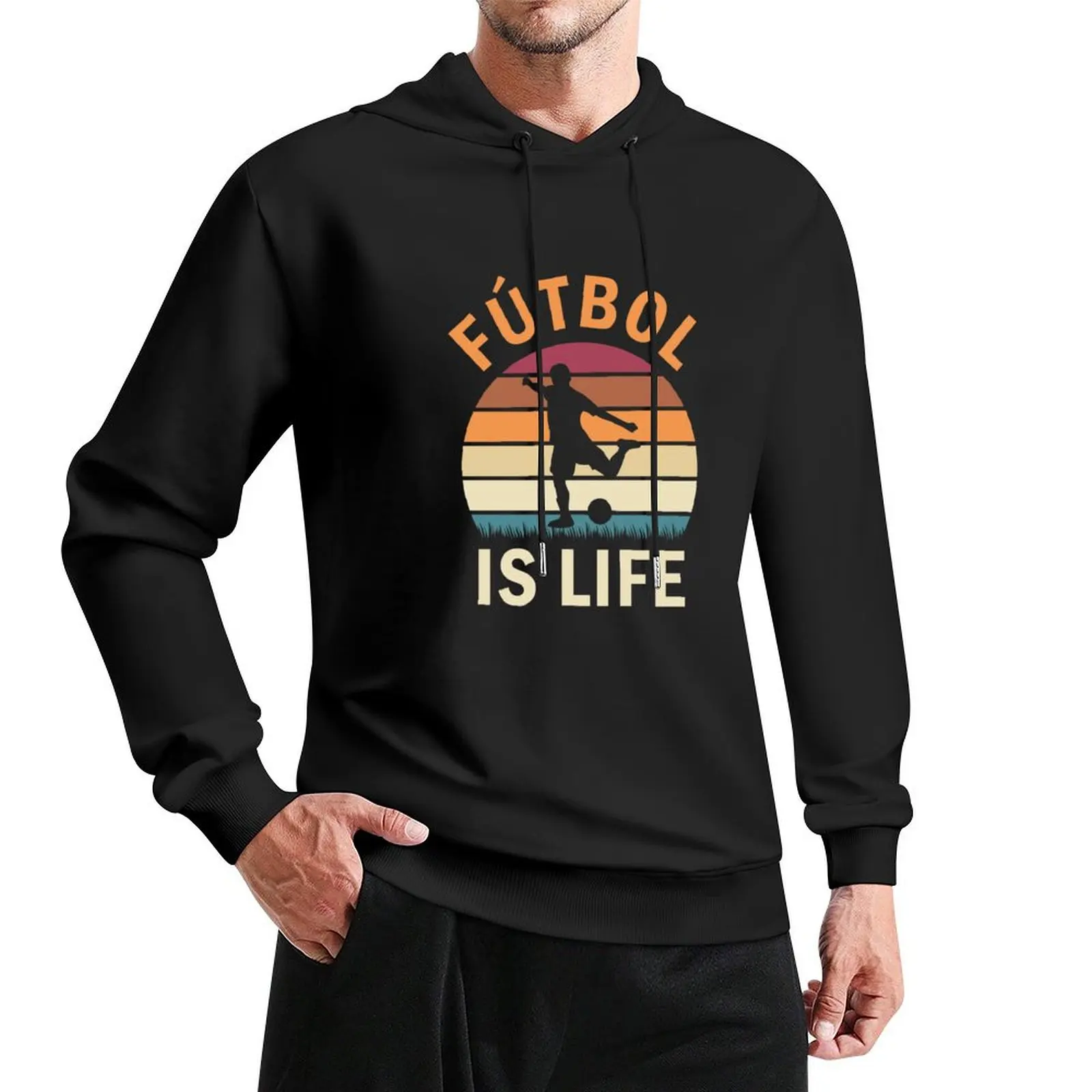Fútbol Is Life Football and Soccer Lover Vintage Retro Sunset Pullover Hoodie japanese style winter clothes mens hoodies
Fútbol Is Life Football and Soccer Lover Vintage Retro Sunset Pullover Hoodie japanese style winter clothes mens hoodies