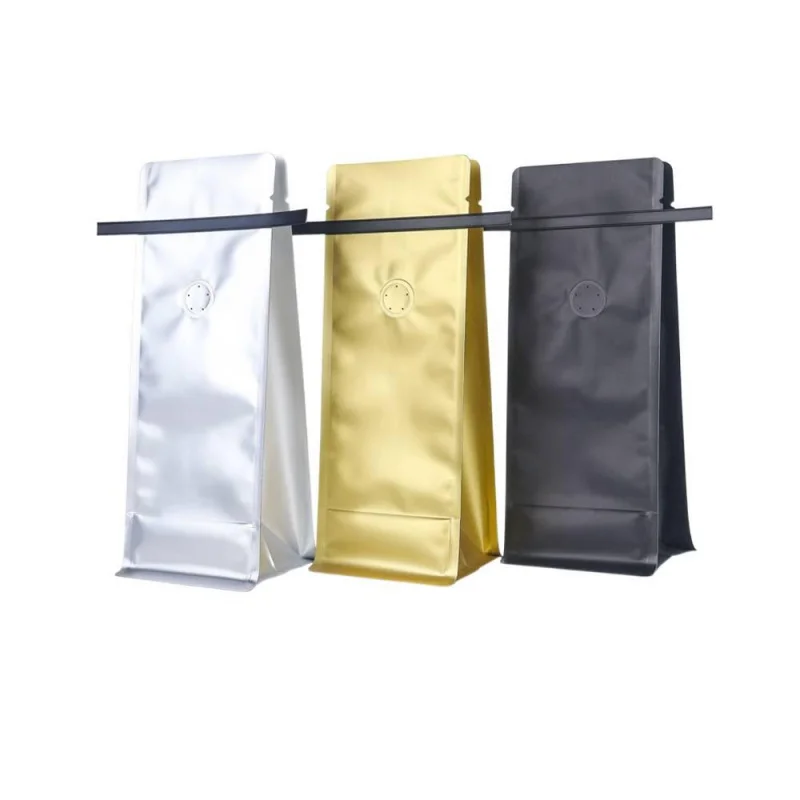 10pcs Coffee Bag Valve Matte Color Aluminum Foil Composite 8-Side Seal Self-Sealing Bag Nut Jerky Snack Packaging Bags
10pcs Coffee Bag Valve Matte Color Aluminum Foil Composite 8-Side Seal Self-Sealing Bag Nut Jerky Snack Packaging Bags