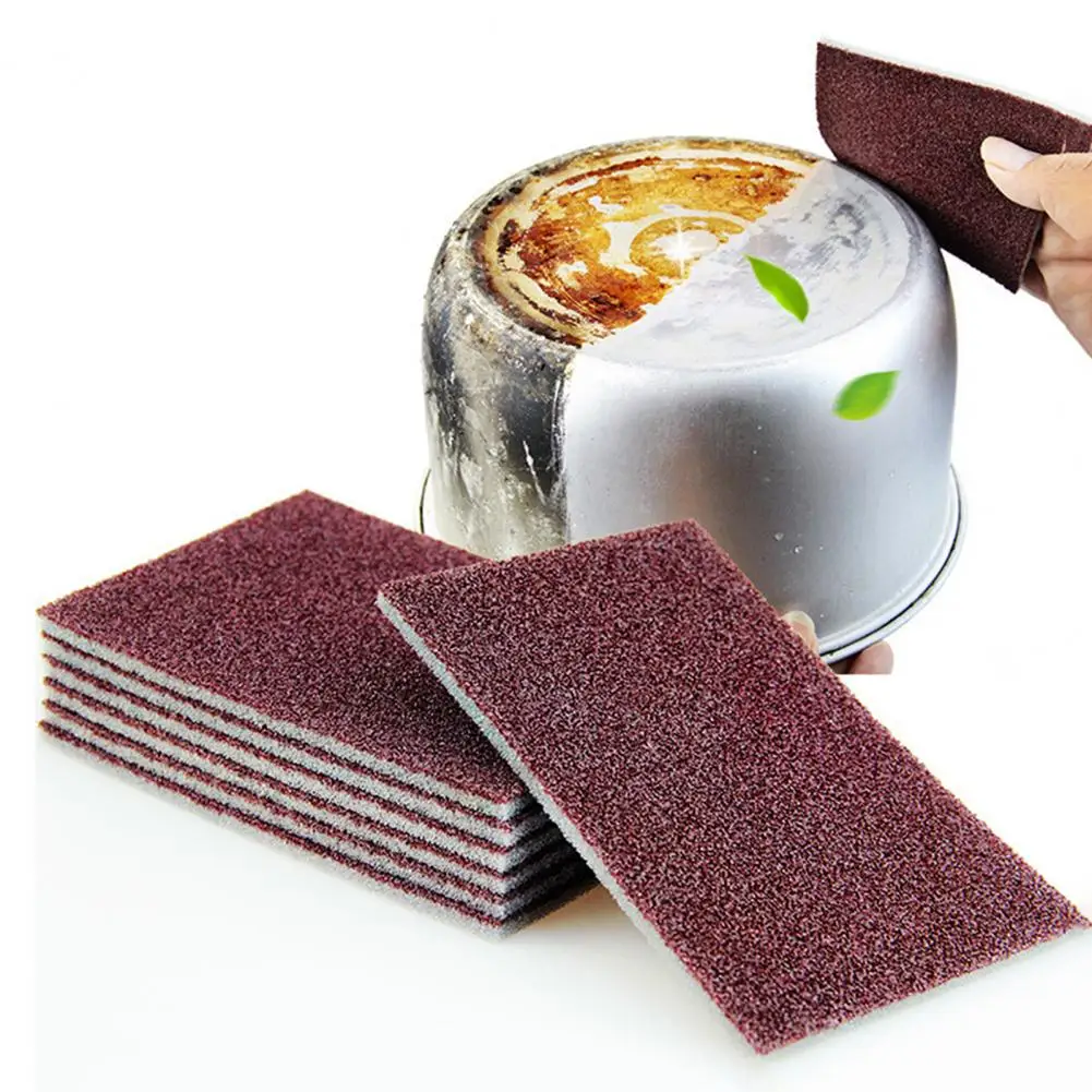 10 Pcs Sponge Emery Sponge Brush Household Clean Eraser Scrub Rust Removal Kitchen Magic Cleaning Sponge for Pots Pans Dishes
10 Pcs Sponge Emery Sponge Brush Household Clean Eraser Scrub Rust Removal Kitchen Magic Cleaning Sponge for Pots Pans Dishes