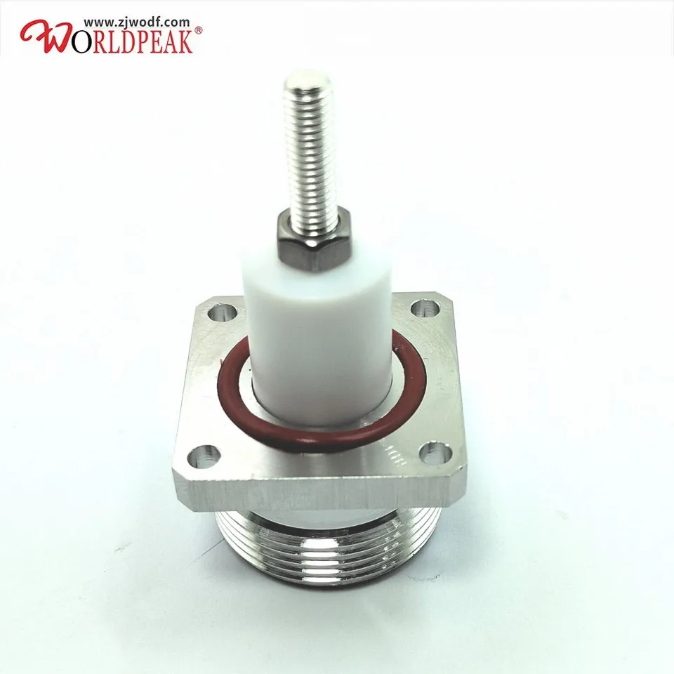 L29 Coaxial RF Connector 7/16DIN Female Four-Hole Flange 45mm M5 Thread
L29 Coaxial RF Connector 7/16DIN Female Four-Hole Flange 45mm M5 Thread