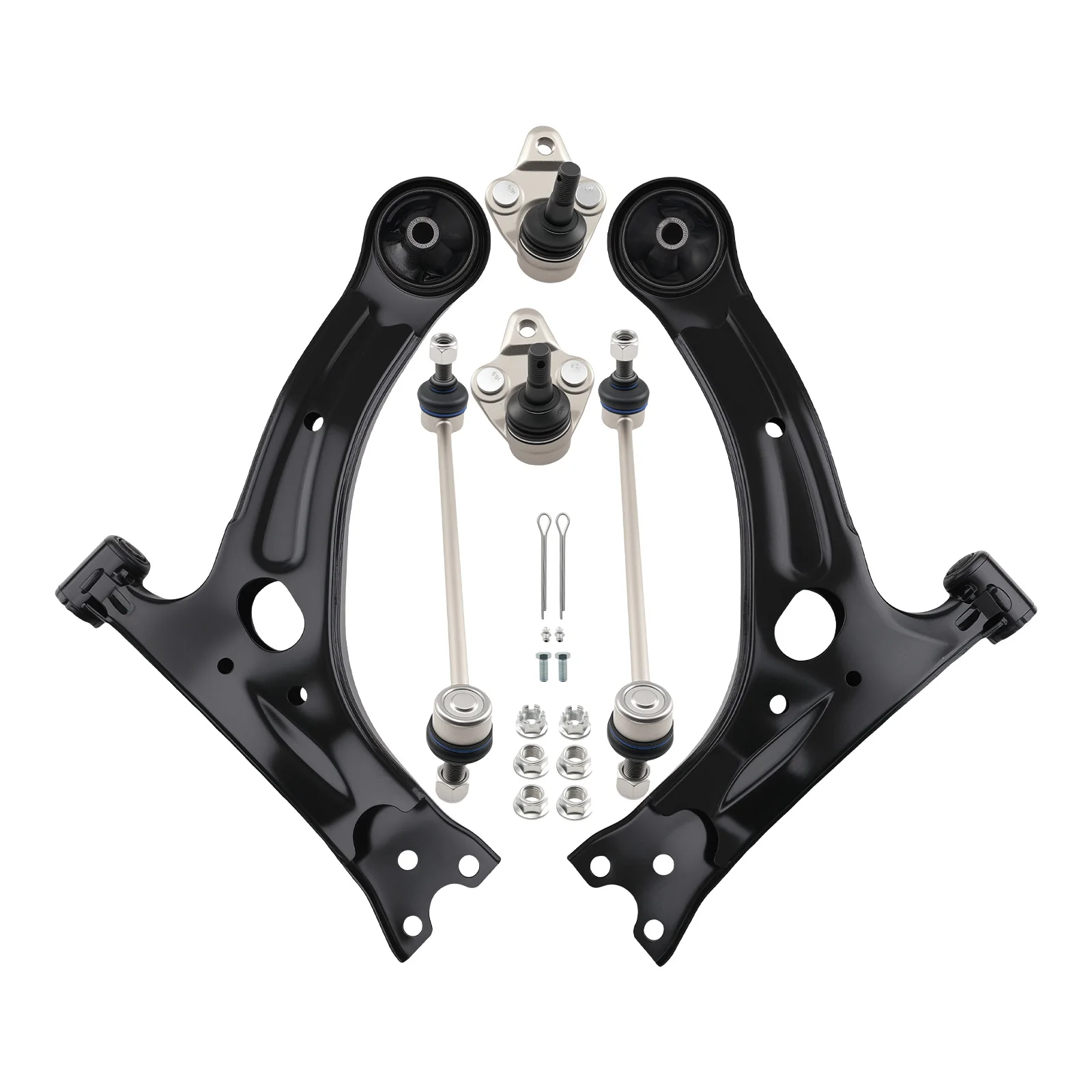 Front Lower Suspension Control Arm & Sway bar link for Toyota Corolla 2003-2008
Front Lower Suspension Control Arm & Sway bar link for Toyota Corolla 2003-2008