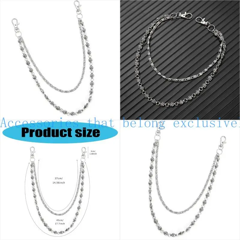 31BB Customizable Punk Jeans Chain Alloy Iron Hip Hop Fashion Clothes Accessory
31BB Customizable Punk Jeans Chain Alloy Iron Hip Hop Fashion Clothes Accessory