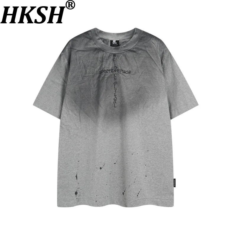 HKSH Spring Autumn New Men Tide Washed Vintage Embroidered Distressed Niche Short Sleeved T-shirt Hip Hop Versatile Tees HK19803
HKSH Spring Autumn New Men Tide Washed Vintage Embroidered Distressed Niche Short Sleeved T-shirt Hip Hop Versatile Tees HK19803