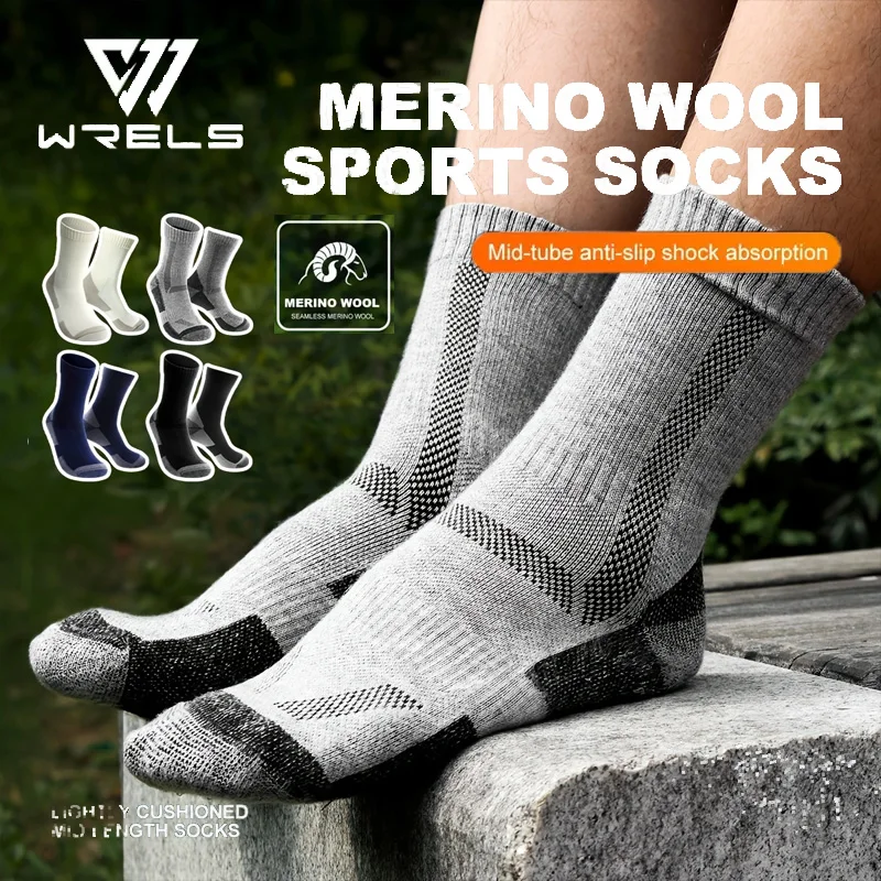 Новые компрессионные носки WRELS из мериносовой шерсти, высокие спортивные носки для мужчин и женщин, для марафона, велоспорта, футбола, при варикозном расширении вен
Новые компрессионные носки WRELS из мериносовой шерсти, высокие спортивные носки для мужчин и женщин, для марафона, велоспорта, футбола, при варикозном расширении вен