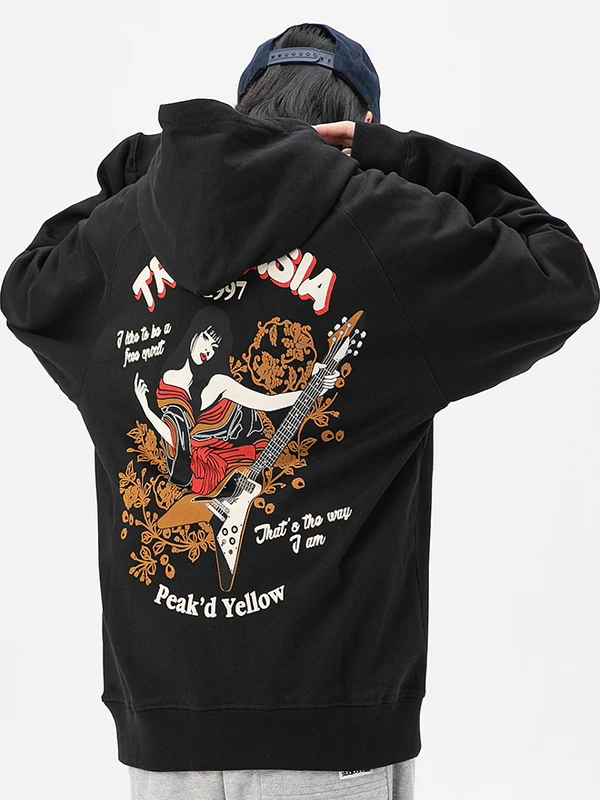 Hooded Sweatshirt Pure Cotton Shoulder Insertion Overhead Customizable Color Block Unisex Spring Autumn Harajuku Flower Queen
Hooded Sweatshirt Pure Cotton Shoulder Insertion Overhead Customizable Color Block Unisex Spring Autumn Harajuku Flower Queen