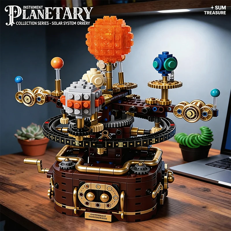 Solar System Globe Building Blocks City Building Blocks Mechanical Space Planetarium Decoration Kids Toy Christmas Holiday Gift
Solar System Globe Building Blocks City Building Blocks Mechanical Space Planetarium Decoration Kids Toy Christmas Holiday Gift