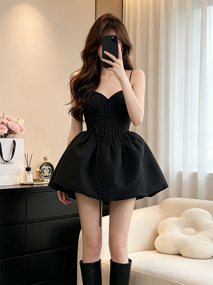 Elegant Pleated Off-Shoulder Birthday Dress Women's High-End Fashion Sensation Gathered Waist Puffy Skirt Polyester Fiber
Elegant Pleated Off-Shoulder Birthday Dress Women's High-End Fashion Sensation Gathered Waist Puffy Skirt Polyester Fiber