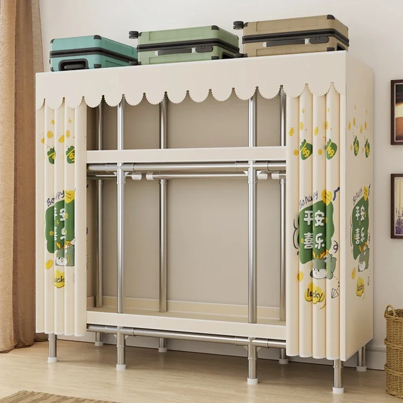 Trendy Small Wardrobe Minimalist Nordic Open Modern Storage Clothes Wardrobe Space Saving Cube Metal Vestidores Salon Furniture
Trendy Small Wardrobe Minimalist Nordic Open Modern Storage Clothes Wardrobe Space Saving Cube Metal Vestidores Salon Furniture