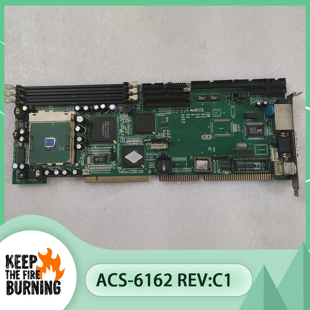 ACS-6162 REV:C1 Полноразмерная материнская плата промышленного управления с двумя сетевыми картами
ACS-6162 REV:C1 Полноразмерная материнская плата промышленного управления с двумя сетевыми картами