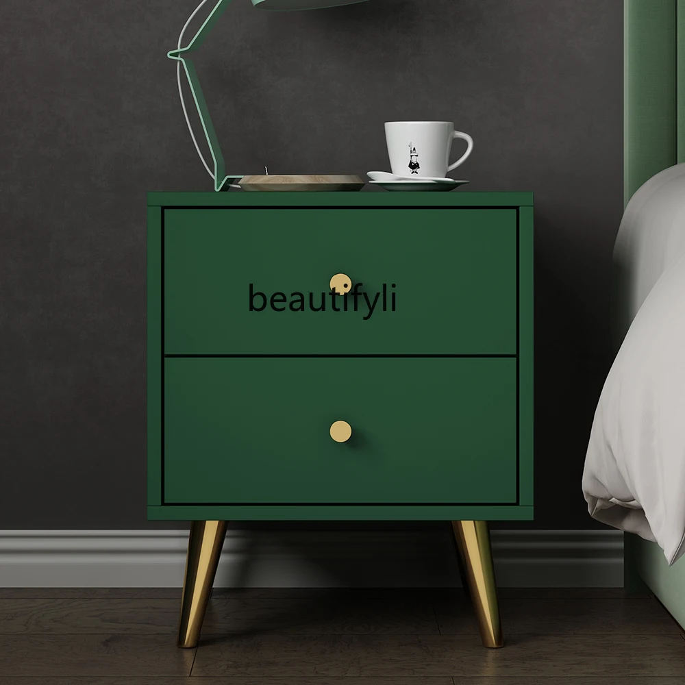 Nordic Minimalist Bedside Table Bedroom Bedside Cabinet Light Luxury Mini Green Home Locker
Nordic Minimalist Bedside Table Bedroom Bedside Cabinet Light Luxury Mini Green Home Locker