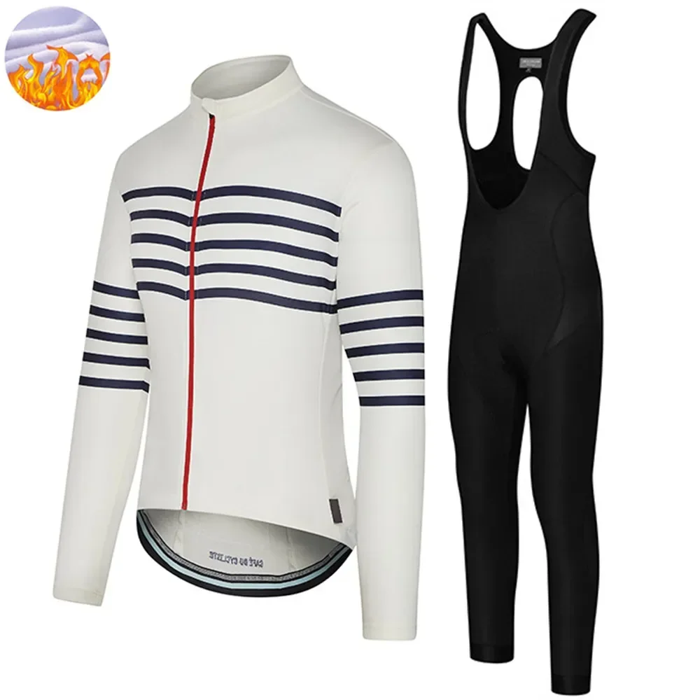 Cafe Du Cycliste Winter Cycling Clothing Men Long Sleeve Fleece Cycling Jersey Wear Jersey Suit Mtb Warm Bib Pants Ropa Ciclismo
Cafe Du Cycliste Winter Cycling Clothing Men Long Sleeve Fleece Cycling Jersey Wear Jersey Suit Mtb Warm Bib Pants Ropa Ciclismo